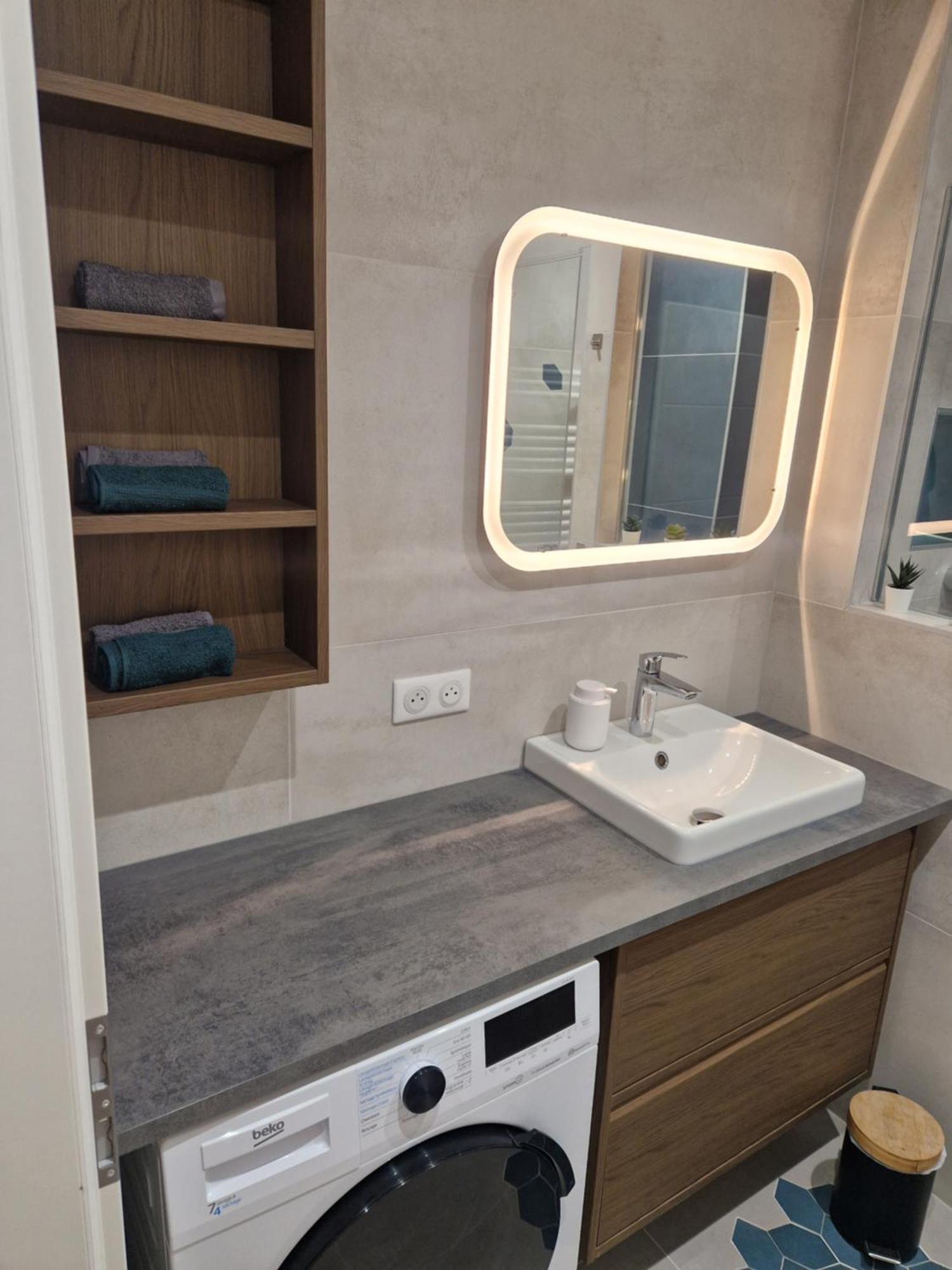 Appartement Cosy Neudorf Climatise Wifi 90M2 Strasburgo Esterno foto