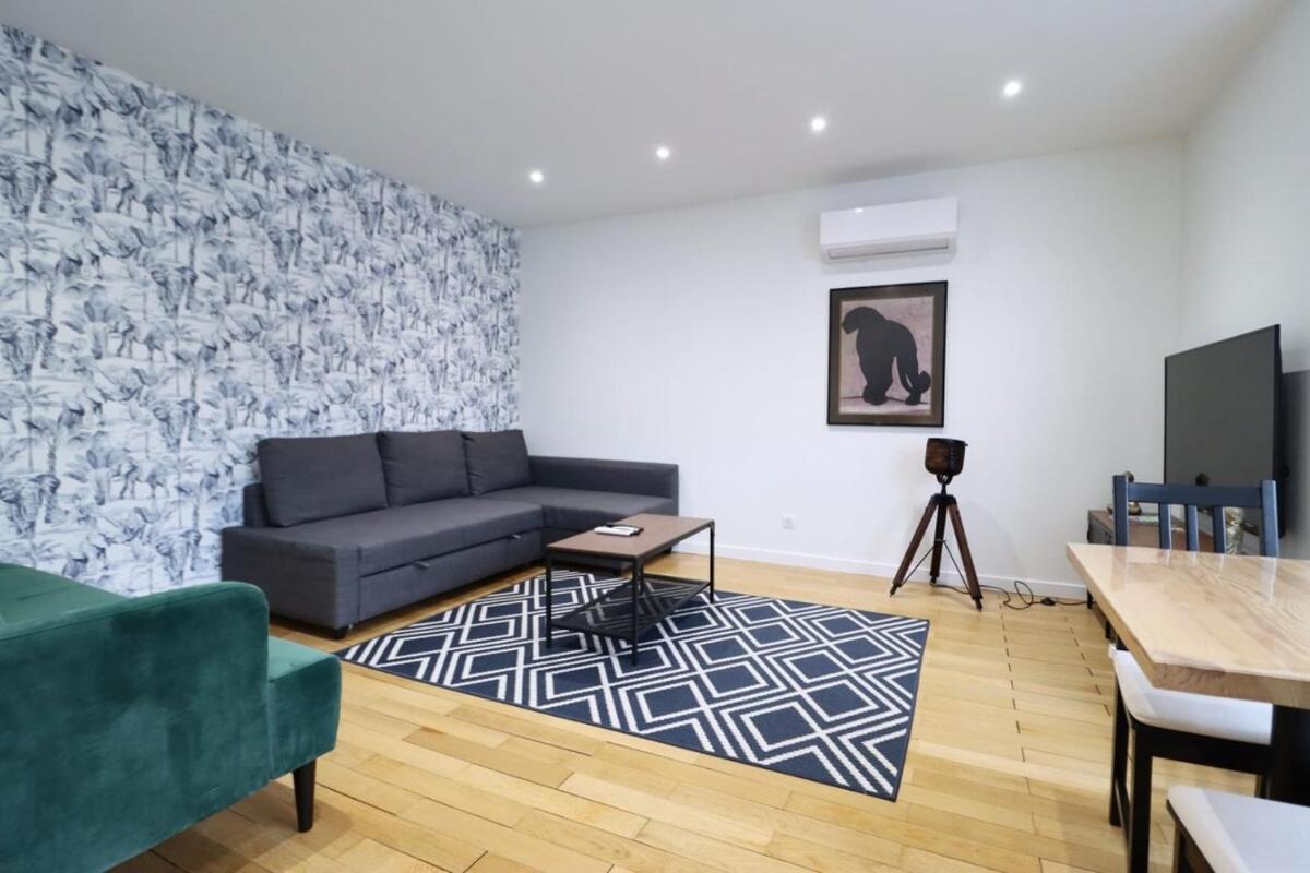 Appartement Cosy Neudorf Climatise Wifi 90M2 Strasburgo Esterno foto