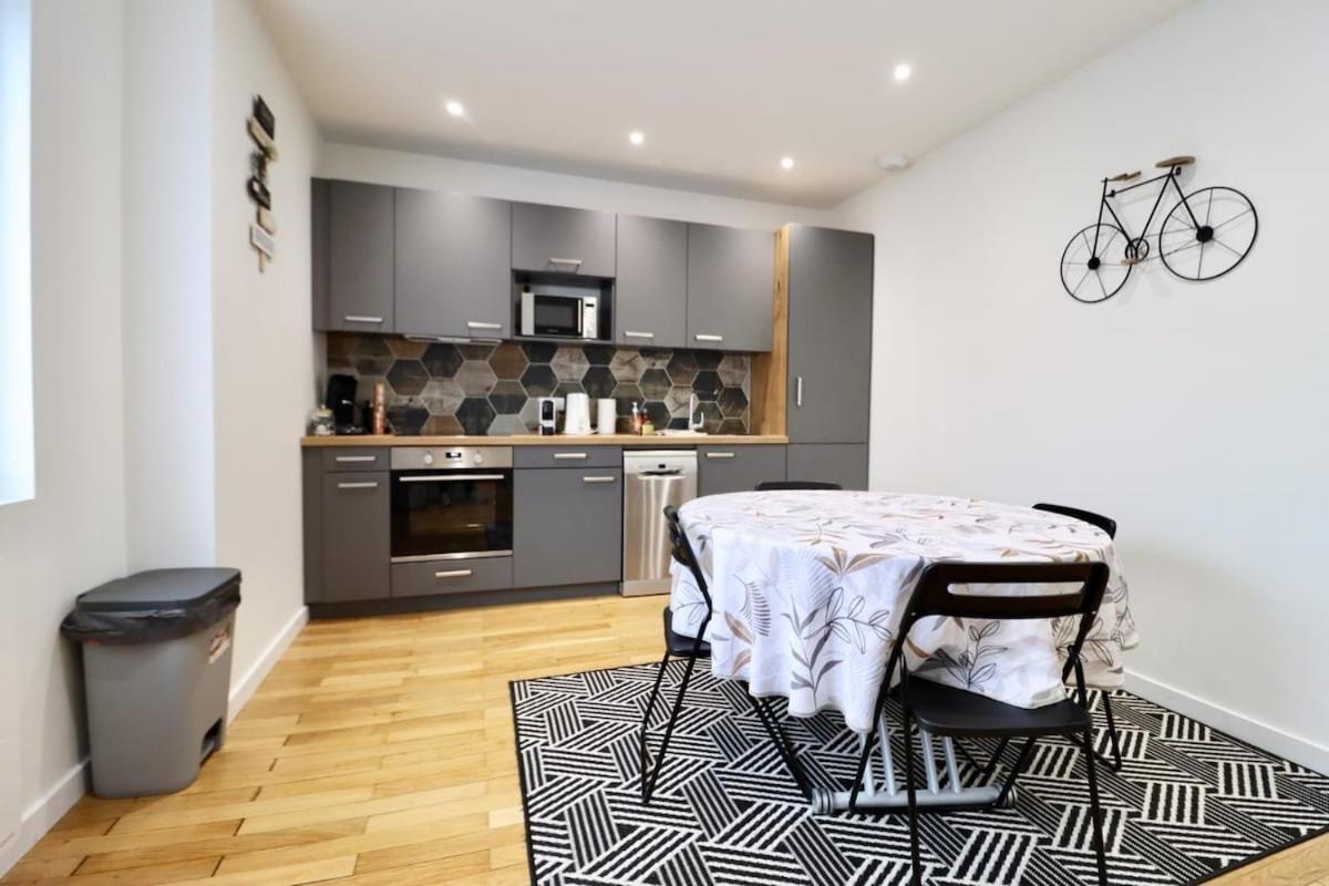 Appartement Cosy Neudorf Climatise Wifi 90M2 Strasburgo Esterno foto