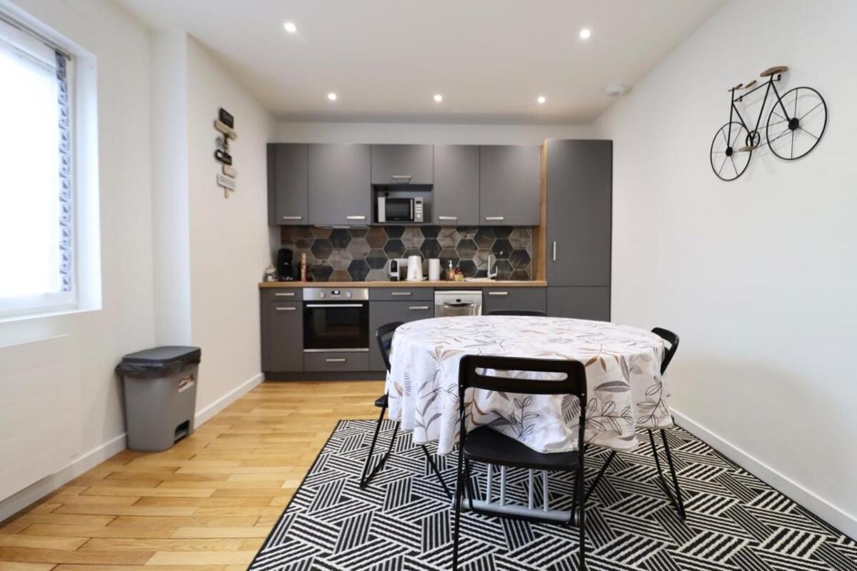 Appartement Cosy Neudorf Climatise Wifi 90M2 Strasburgo Esterno foto
